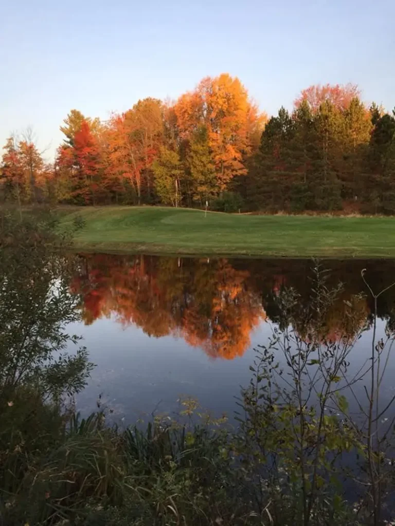 Pine Acres Golf Course in Autumn